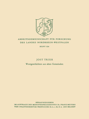 cover image of Wortgeschichten aus alten Gemeinden